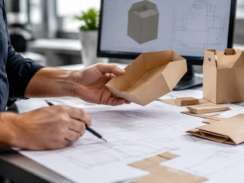 Ihr maßgeschneidertes Produkt — Entwurf von Verpackungsdesign und Faltschachtel